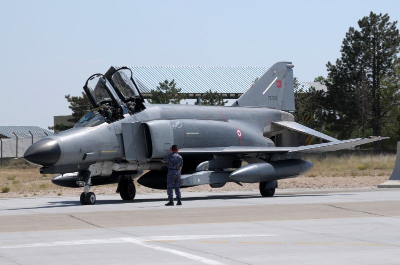 Photo 16.jpg - Another F-4 at the Last Chance Check (LCC). The Phantom carries a SOM Cruise Missile at the left inner rack